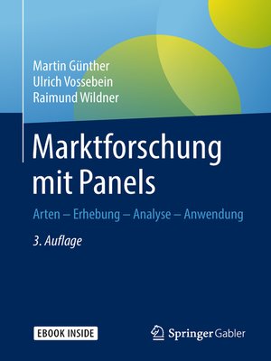 cover image of Marktforschung mit Panels